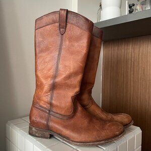 Brown Frye boots